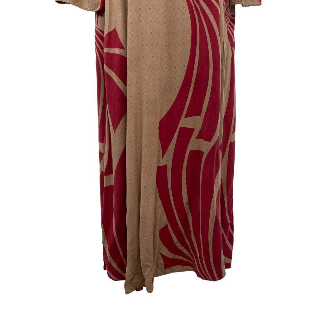 Vintage Abstract Print Pattern Oversized Relaxed … - image 4